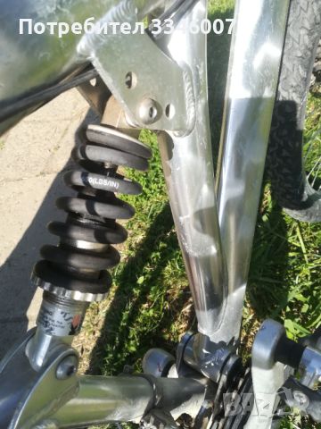  18 инча мека алуминиева рамка + разбити части.., снимка 8 - Велосипеди - 45258155