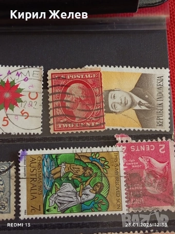 Стари пощенски марки от цял свят смесени ИНДОНЕЗИЯ, АМЕРИКА, АВСТРАЛИЯ за КОЛЕКЦИЯ 51940, снимка 6 - Филателия - 53198837