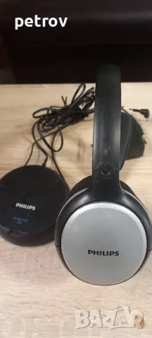 Безжични слушалки -Philips-WERELESS-FM/-SBC-HC-8445, снимка 3 - Слушалки и портативни колонки - 50321104