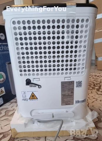 ВЛАГОУЛОВИТЕЛ MIDEA 20L С WI-FI, снимка 4 - Друга електроника - 54143493