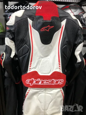 Кожен мото екип ALPINESTARS ATEM V2,1част,48-S,гърбица,слайдери, снимка 5 - Аксесоари и консумативи - 47207296