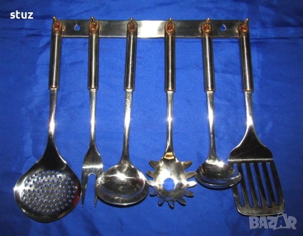 Немски набор за кухня с поставка, снимка 7 - Прибори за хранене, готвене и сервиране - 52435040