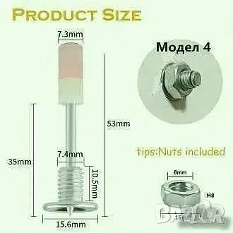 НОВ Пистолет за забиване на пирони със заряд в дърво, метал и бетон Пълен комплект + опция за пирони, снимка 9 - Други инструменти - 54017847