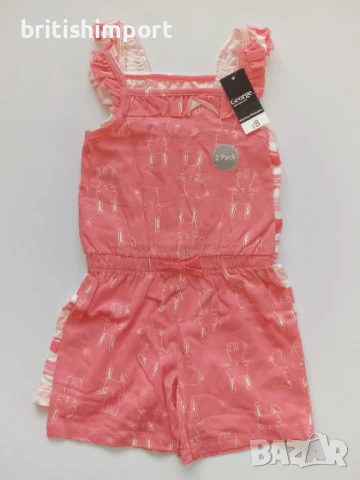 Комплект гащеризони за момиче George, налични размери 3-4 г/104 см и 4-5 г/110 см