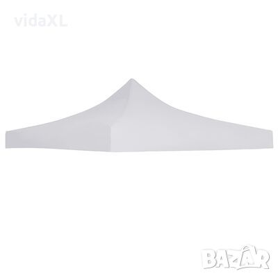 vidaXL Покривало за парти шатра, 3х3 м, бяло（SKU:48875