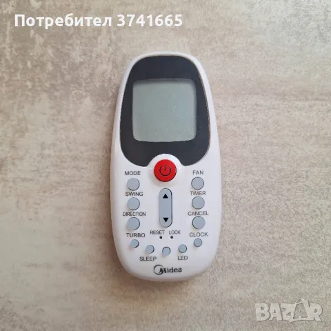 Оригинално дистанционно за климатик Midea R06/BGCE, снимка 5 - Климатици - 48087295