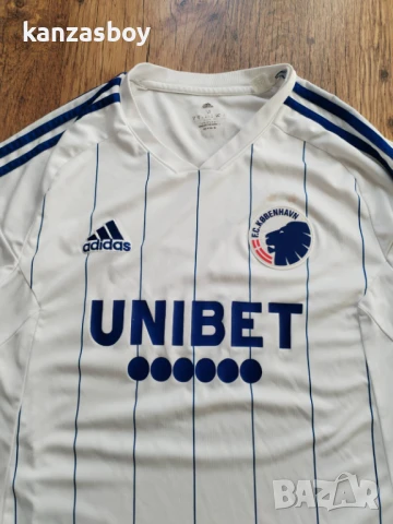 ADIDAS F.C. Copenhagen 21/22 home - мъжка футболна тениска М, снимка 3 - Тениски - 51321157
