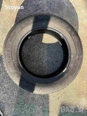зимни гуми Michelin Alpin 5 – 215/65 R17 4 бр., снимка 6 - Гуми и джанти - 52448038