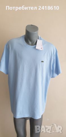 Lacoste Cotton Mens Size 2XL НОВО! ОРИГИНАЛ! Мъжка тениска!, снимка 7 - Тениски - 46292858