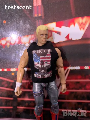 Екшън фигура AEW Cody Rhodes The American Nightmare Коуди Роудс UK Exclusive Jazwares WWE, снимка 5 - Колекции - 48830009