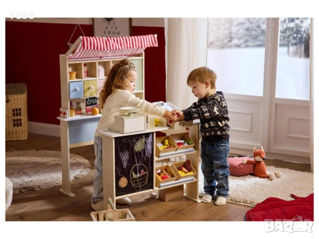  НОВИ! Детски касов апарат с аксесоари, снимка 5 - Други - 53568950