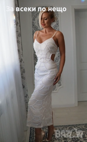 Изискана Стилна И Елегантна Дамска Рокля За Специални Поводи Код Roni17, снимка 4 - Рокли - 53807888