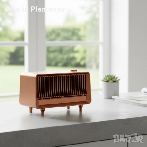 Bluetooth радио колонка AS25, 2x5W, 1800mAh – мощен звук и винтидж дизайн