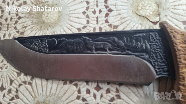 Руски ловен нож , снимка 6 - Ножове - 53537003