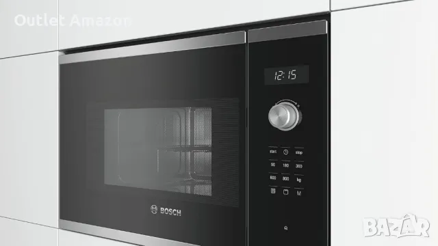 Микровълнова фурна за вграждане Bosch BEL524MS0,, снимка 2 - Микровълнови - 48748495