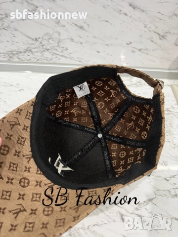 Louis Vuitton шапка с козирка, снимка 3 - Шапки - 53557459