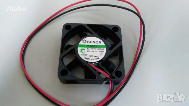 ВЕНТИЛАТОР ME40101V1-000U-A99, DC 12V=1.08W- SUNON