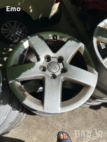 Ал джанти vw Audi 15/16/17, снимка 3 - Гуми и джанти - 51564591