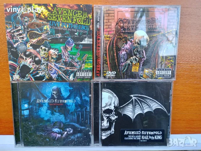 Avenged Sevenfold CD и dvd.