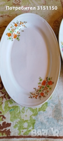 Порцеланови плата., снимка 2 - Сервизи - 51778722