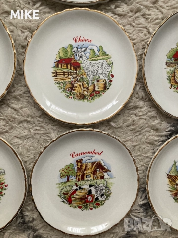  Френски Чинии за сирена d’Orchies, снимка 8 - Чинии - 52324734