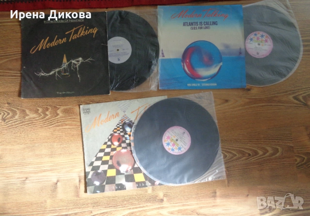 Продавам 3 грамофонни плочи на Modern Talking.  In The Middle Of Nowhere,Atlantis Is Calling (S.O.S., снимка 6 - Грамофонни плочи - 53441942