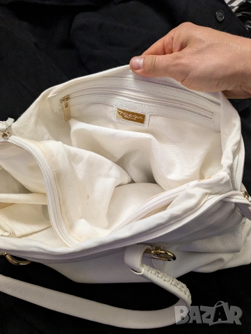  луксозна голяма дамска чанта Tosca Blu Италия , снимка 9 - Чанти - 53851476