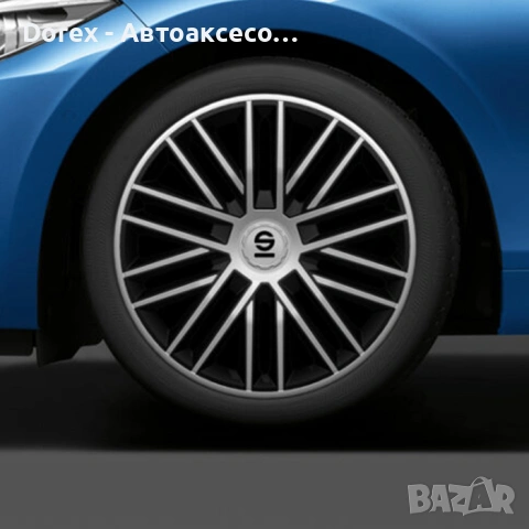 Тасове Sparco Bergamo 14", 15", 16" – комплект 4 бр., снимка 2 - Аксесоари и консумативи - 53734453