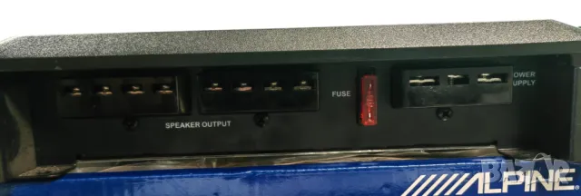 Бас каса и автор усилвател Alpine , снимка 3 - Ресийвъри, усилватели, смесителни пултове - 50021879