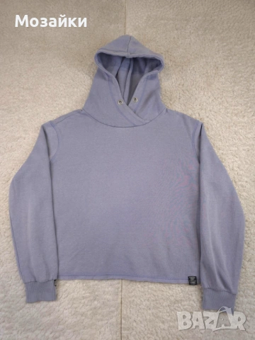 Дамско худи Superdry Orange Label Luxe Лавандула | MSRP €95 | Размер XL