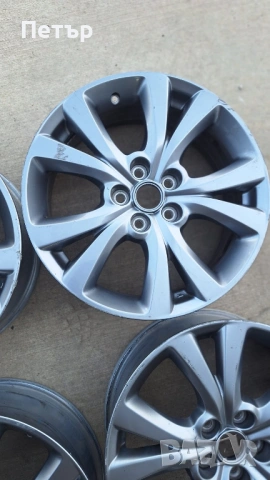 ОРИГИНАЛНИ АЛУМИНИЕВИ ДЖАНТИ ЗА МАЗДА  CX-30 -5х114,3х67-18цола, снимка 4 - Гуми и джанти - 53810336