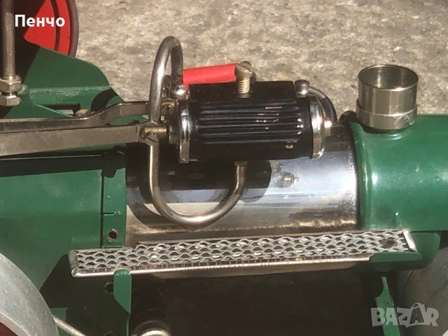 стара метална, парна играчка ВАЛЯК - MADE IN WESTERN - GERMANY - 1950/60г., снимка 2 - Антикварни и старинни предмети - 46785536