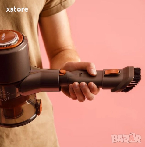 Акумулаторна прахосмукачка Solac Turbobat Digital Flex 29.6V – 200W, 19.000 Pa, снимка 7 - Прахосмукачки - 52796144