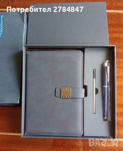 Подаръчен комплект тефтер и химикалка , снимка 7 - Други - 50462627