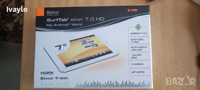 Таблет - TrekStor SurfTab Xiron 7, снимка 3 - Таблети - 53887954
