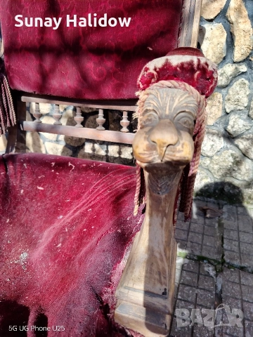 ръчно изработен стол Френската буржоазия, снимка 5 - Антикварни и старинни предмети - 53474690