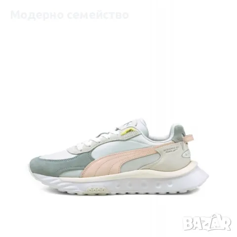 Унисекс маратонки puma wild rider rollin shoes white multi, снимка 4 - Маратонки - 46818789