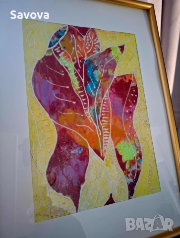 Авторска картина "Настоение", снимка 3 - Картини - 53565791