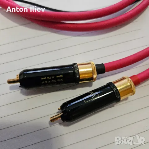 Jelco JAC-501 Tonearm Cable - R 5 PIN to 2 RCA 1.2m, снимка 2 - Грамофони - 49773079