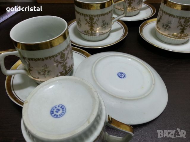Стар български порцелан чаши за чай , снимка 3 - Антикварни и старинни предмети - 45906824