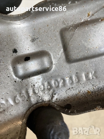 Топлинен щит за Jeep Compass 2.2 CRD (2011) A6510960268, снимка 2 - Части - 53609388