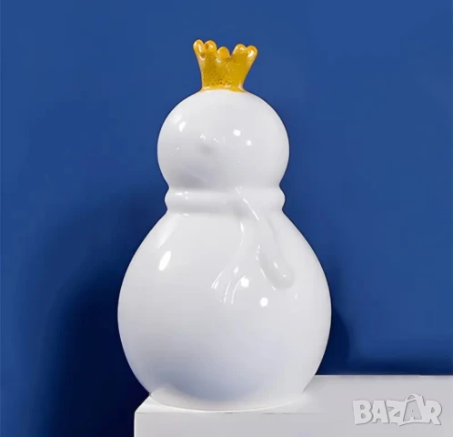 Молд снежен човек с коронка, снимка 5 - Форми - 51290889