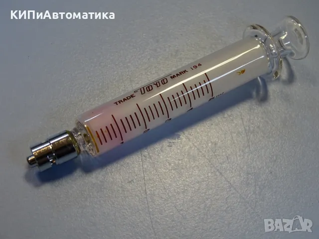 стъклена спринцовка TSFJ TOYO 5CC Hard Glass Syringe Barrel 5ml, снимка 2 - Лаборатория - 49282647