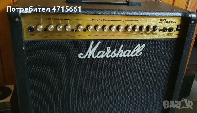 Marshall MG100 DFX китарно комбо усилвател 100 ватов с вградени ефекти 