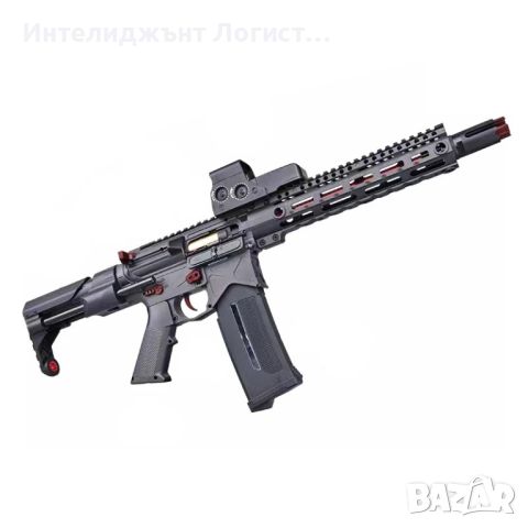 Gel blaster M316, Гел бласте с автоматична стрелба, къс и дълъг, снимка 4 - Електрически играчки - 41574748