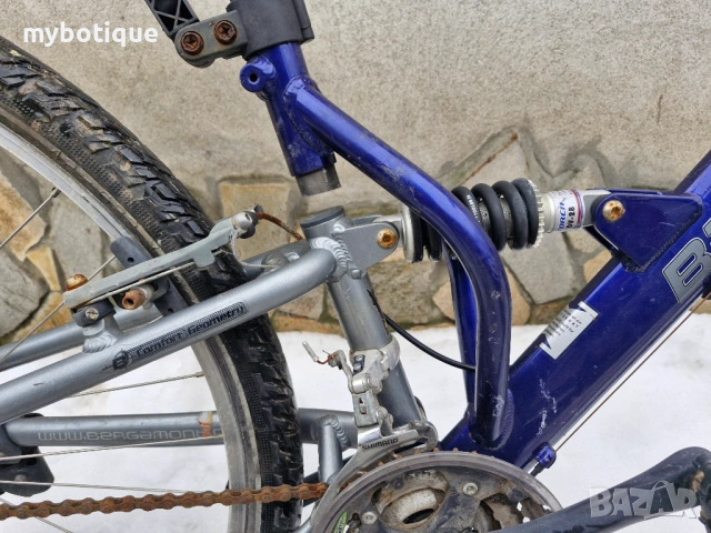 Мъжки планински бегач BERGAMONT 28" алуминиев, снимка 7 - Велосипеди - 53212389