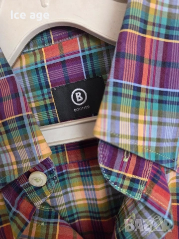 Bogner мъжка риза с дълъг ръкав размер Л