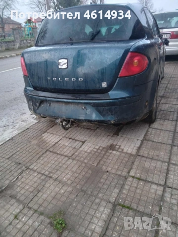 Пета врата обурудвана за Сеат Толедо 1.6 бензин 102к.с 2005г, снимка 2 - Части - 53054989