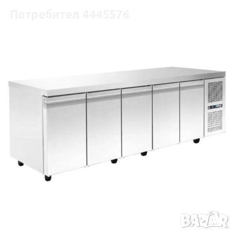 Професионален хладилен плот-фризер – 634 литра и замразяване до -21°C