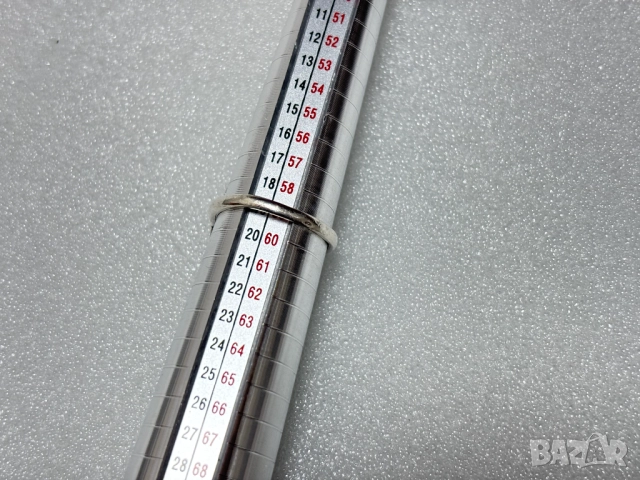 Дамски Сребърен Пръстен (проба 925)- 3,90 грама, снимка 8 - Пръстени - 52545901